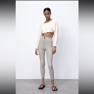 NWOT checkered leggings